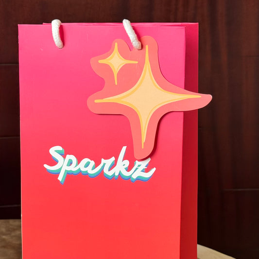 Big Orange Spark Tag