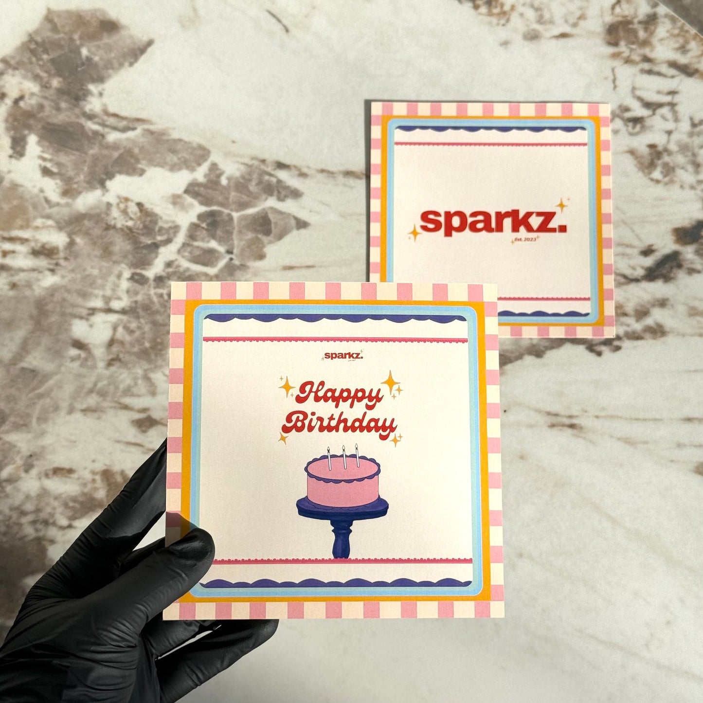 بطاقة تهنئة كبيرة ليوم الميلاد