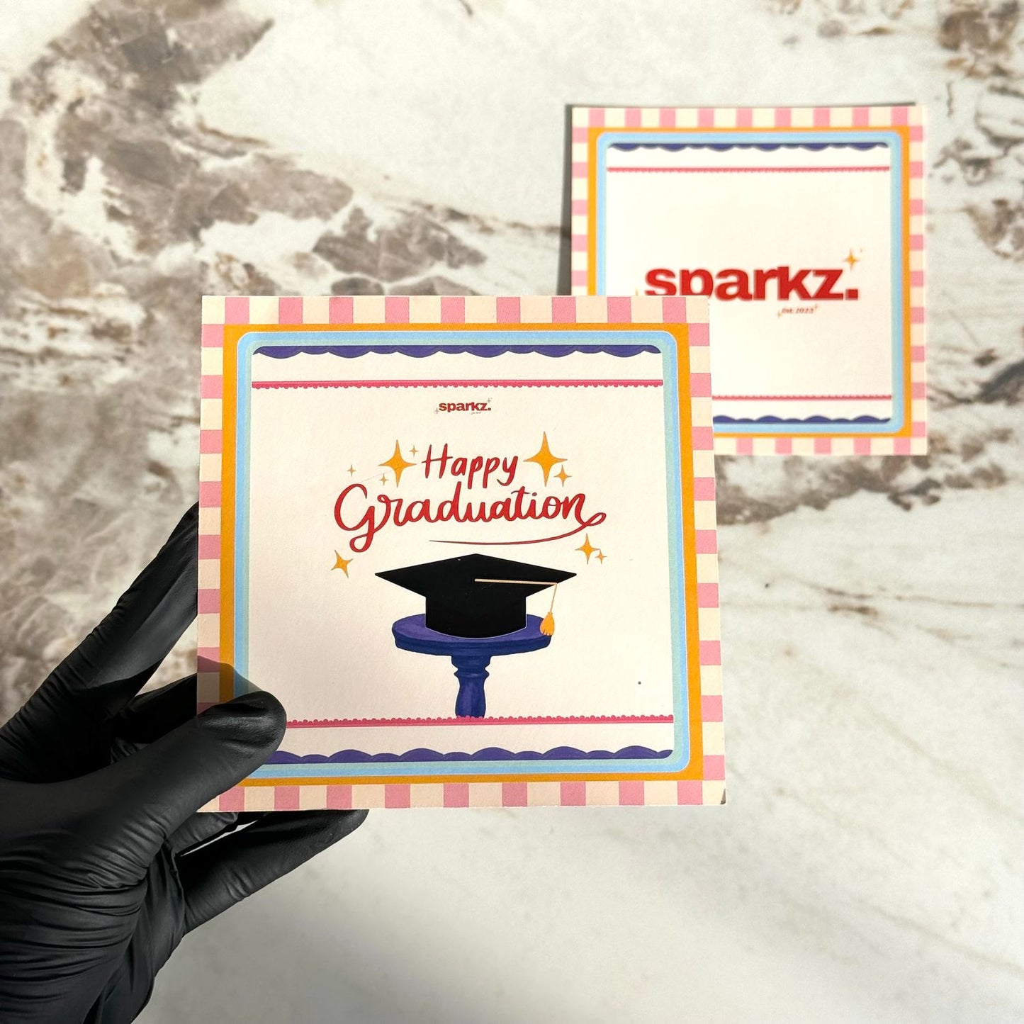 بطاقة تهنئة كبيرة للتخرج 